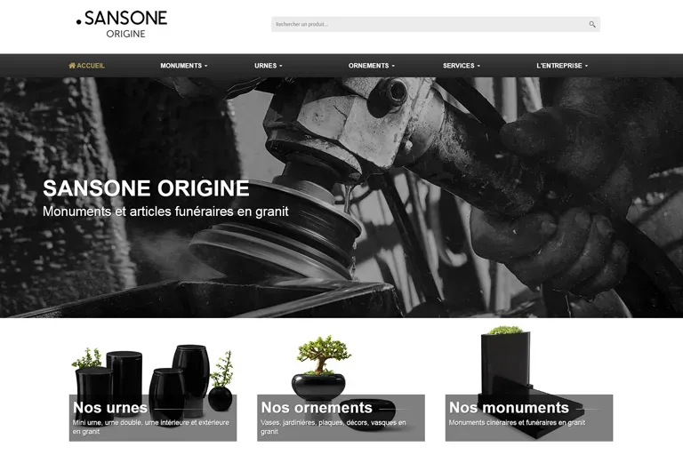 Site Internet Catalogue